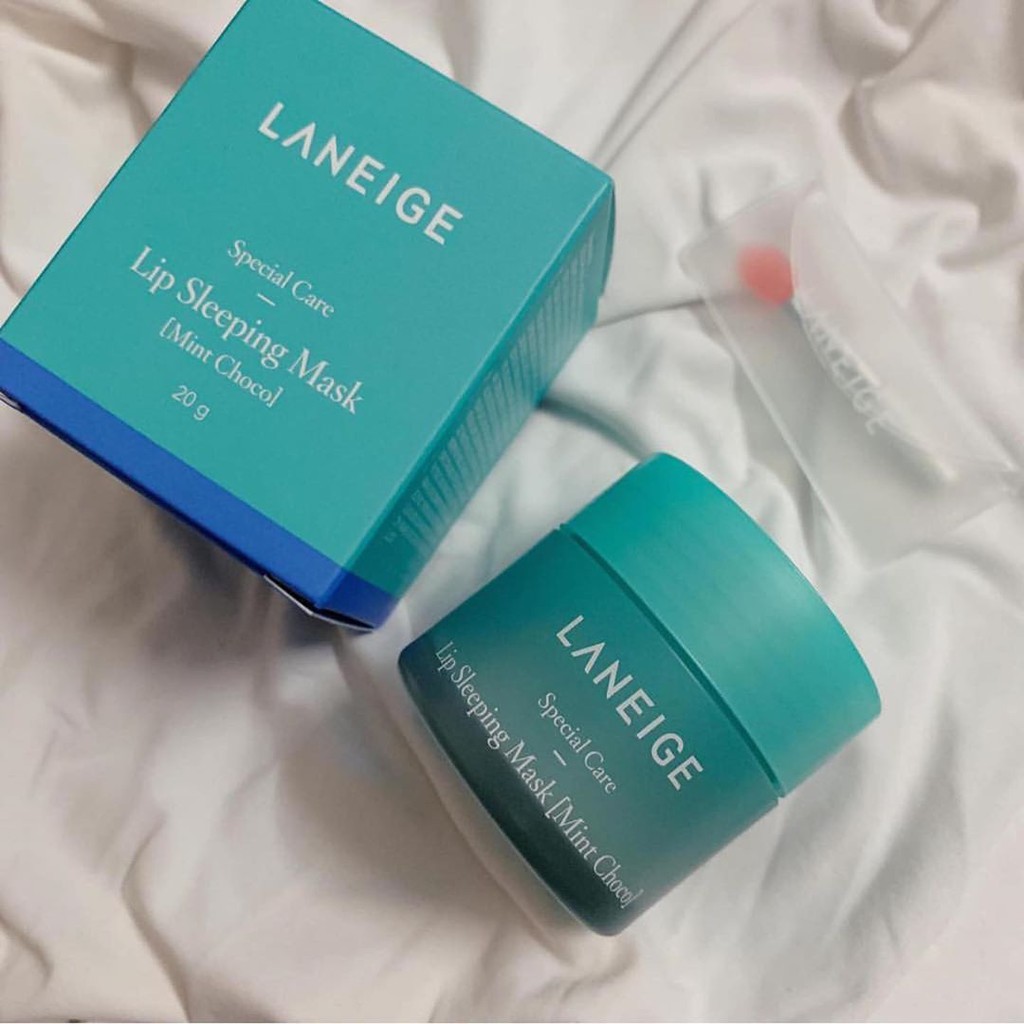 Laneige Lip Sleeping Mask #Mint Choco 8g สินค้าขายดี !! มาสก์บำรุงริมฝีปาก สินค้าหายากที่สาวๆต้องมี มอบริมฝีปากนุ่มเด้งกว่าใคร