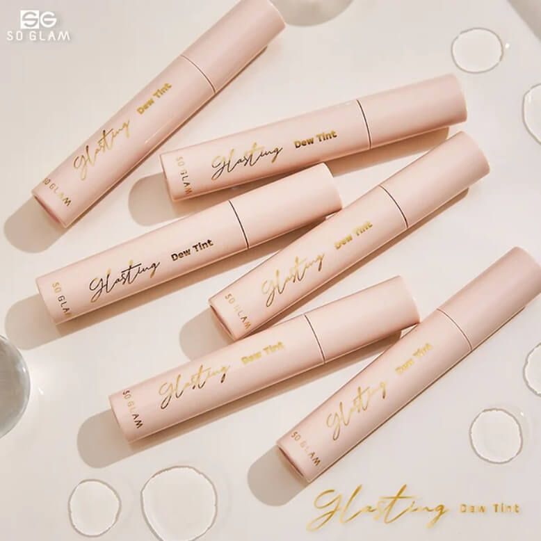 So Glam,Glasting Dew Tint,So Glam Glasting Dew Tint,101 Semi Apricot,ลิปสติก,ลิปทินท์