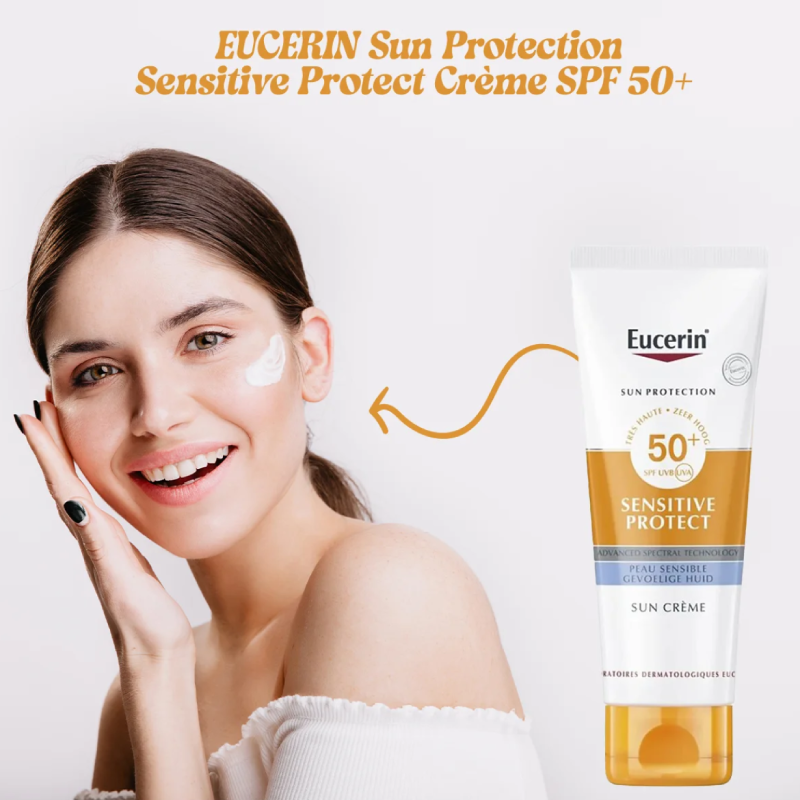 Eucerin Sensitive Protect Sun Cream SPF50+ 50 ml